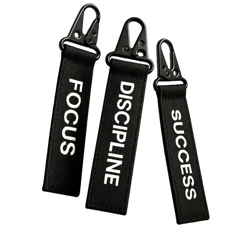 Pack 3 Llaveros Black