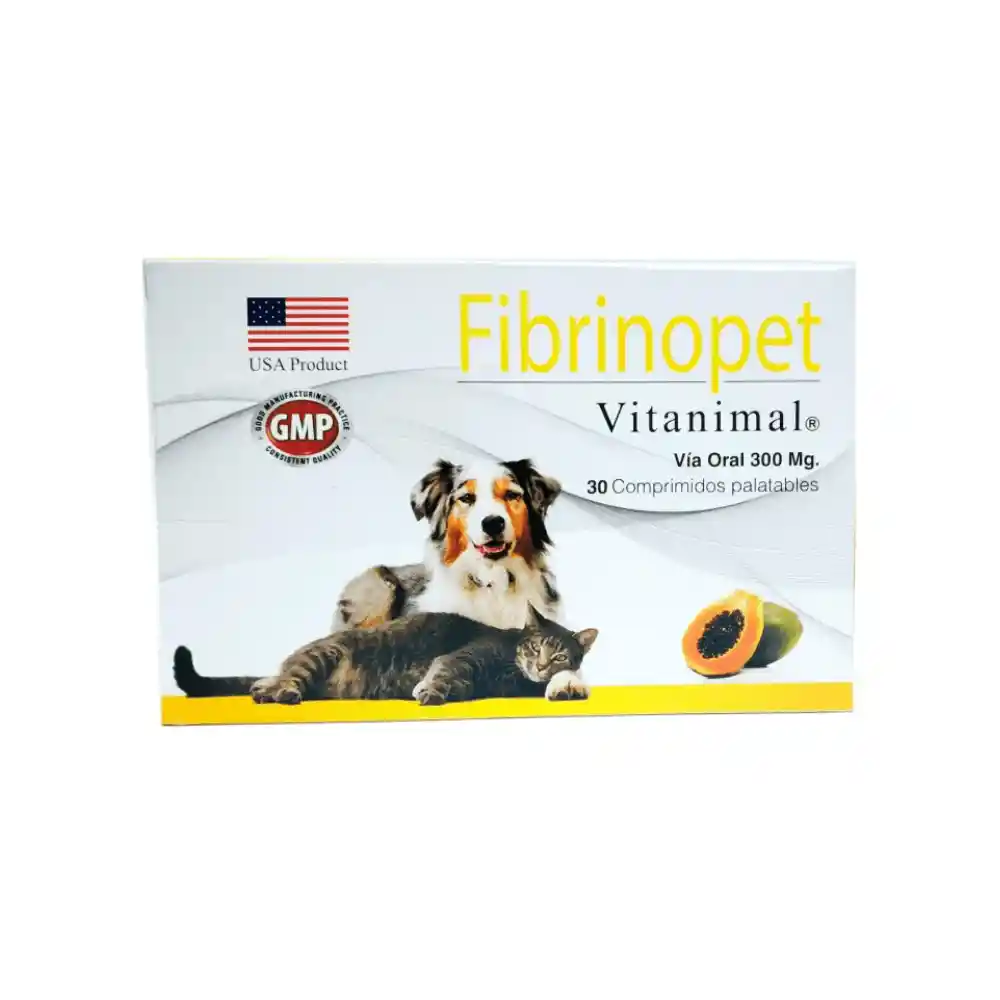 Fibrinopet 300mg X 30 Comp