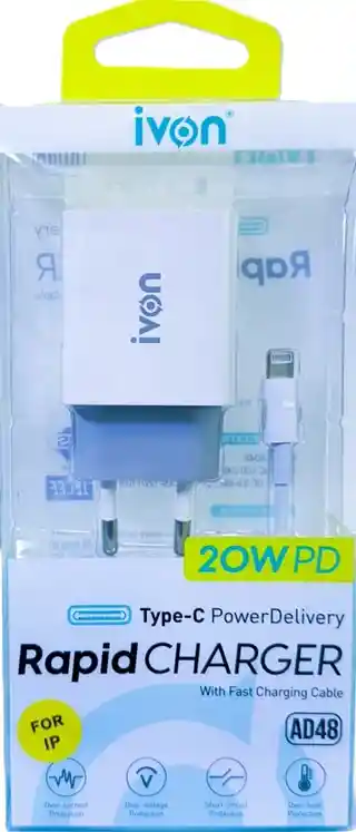 Cargador De Iphone Ad48 Ivon