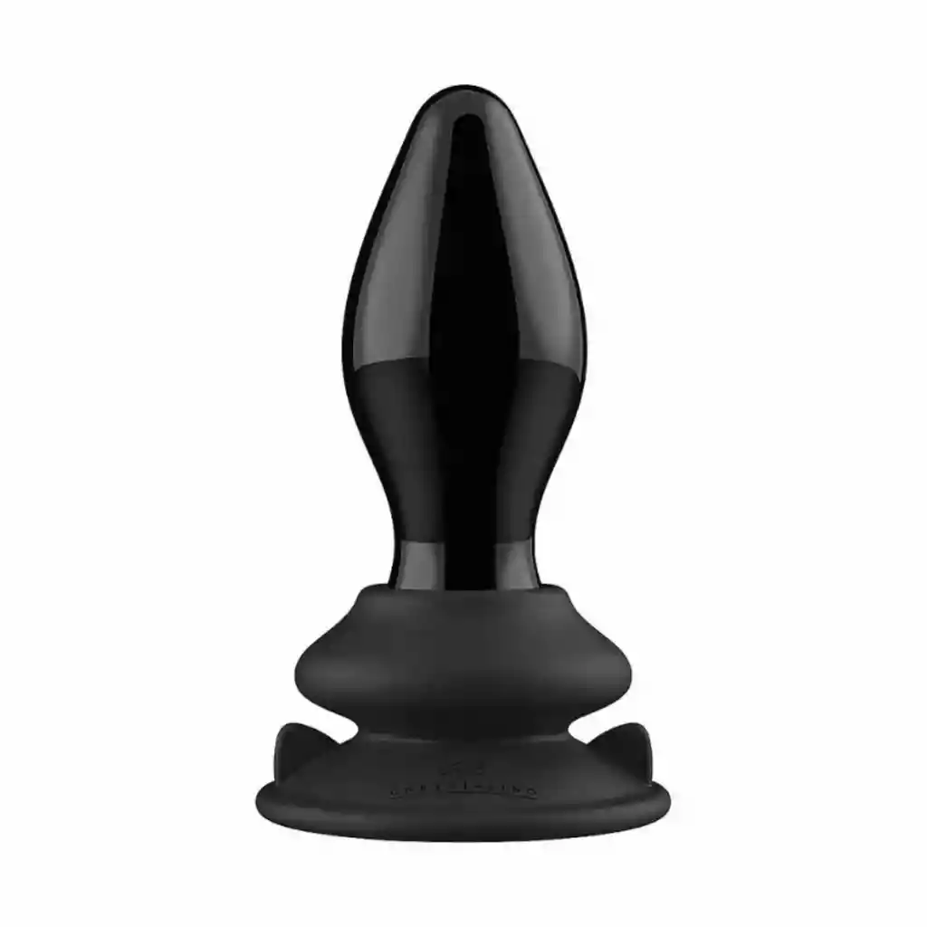 Plug Anal De Vidrio Vibrante Stretchy