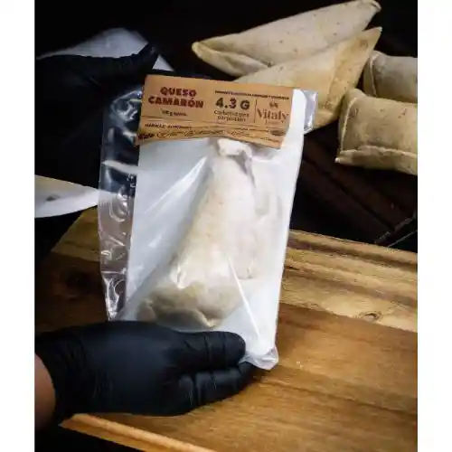 Pack 10 Empanadas De Camarón Queso Marca Vitalyfoods