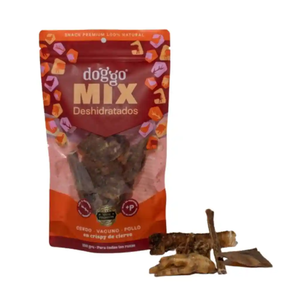 Doggo, Mix Snack Deshidratados En Crispy De Ciervo (100 G)