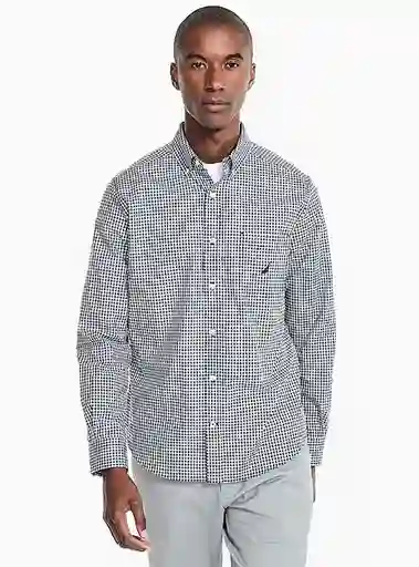 Camisa Nautica W73001i23 Azul Xxl.