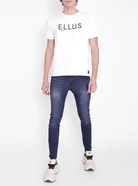 Jeans Ellus Am086782tt Denim Azul 46.