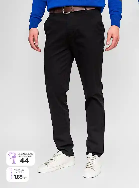 Pant Ff Belt Noos Negro 42