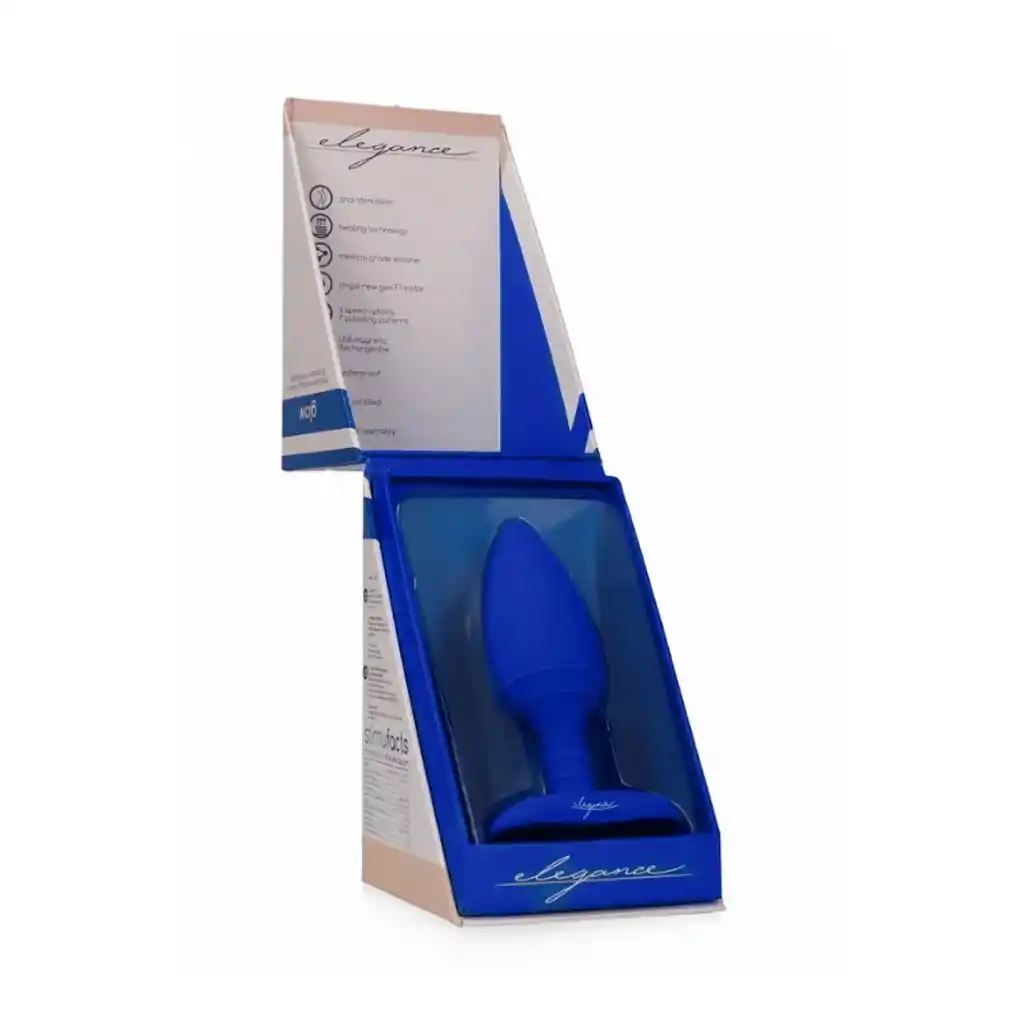 Plug Anal Efecto Vibrante Y Calor