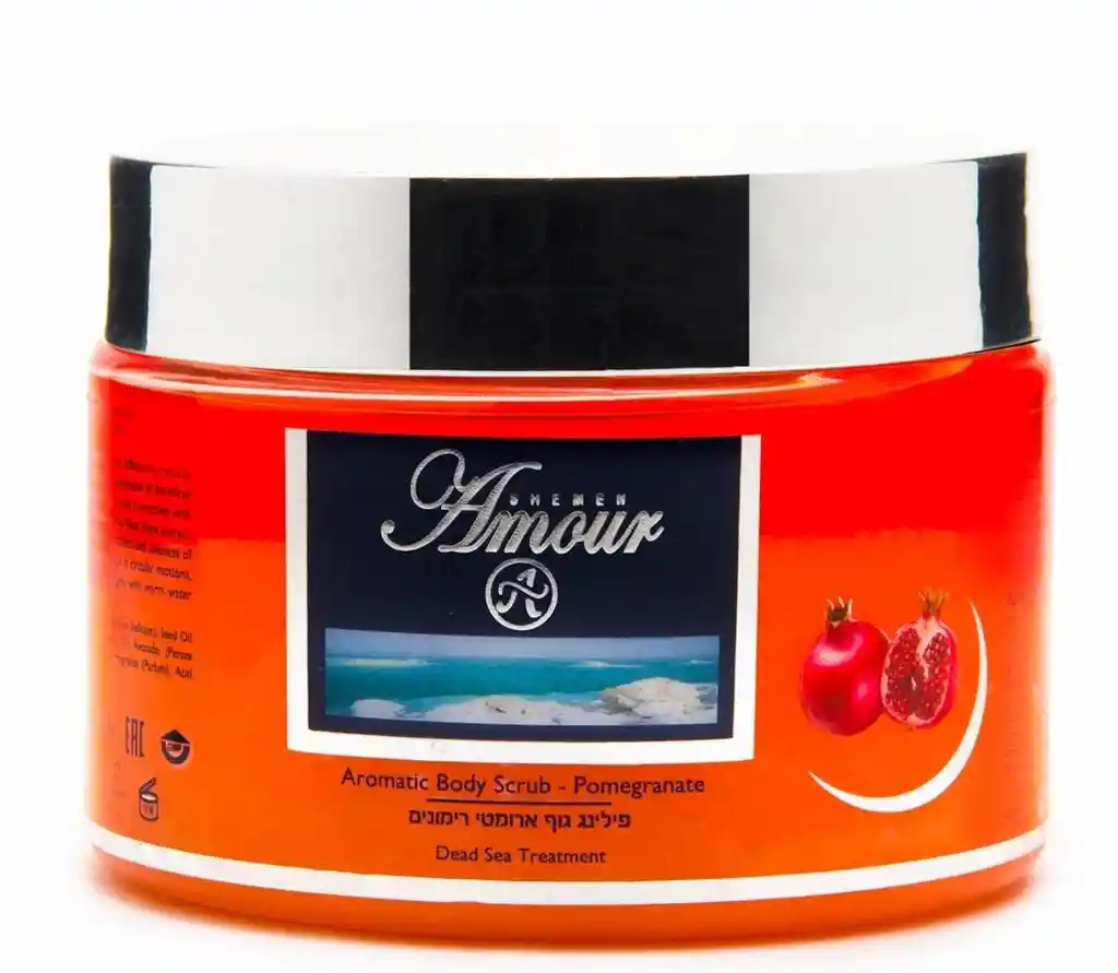 Exfoliante Corporal Sal Mineral Granada 400ml Shemen Amour