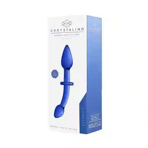 Dildo-plug Chrystalino Azul