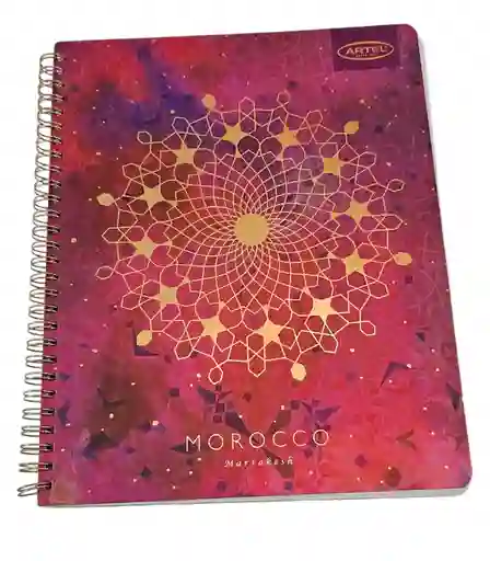 Cuaderno Artel Universitario 100 Hojas 7mm Marruecos
