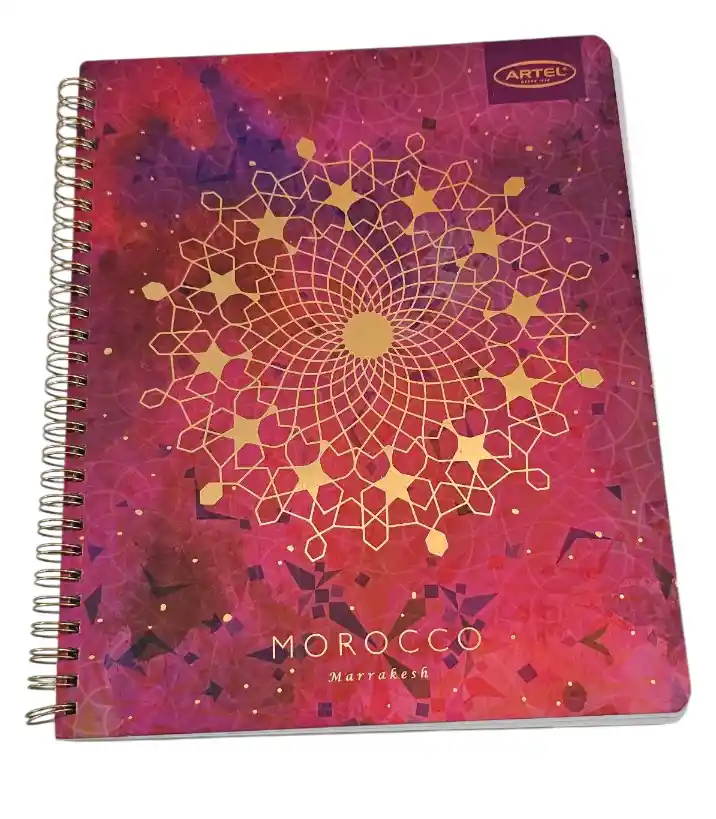Cuaderno Artel Universitario 100 Hojas 7mm Marruecos