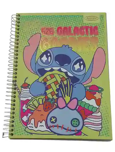Cuaderno Stitch Artel 150 Hojas 7m Color Here For The Snacks