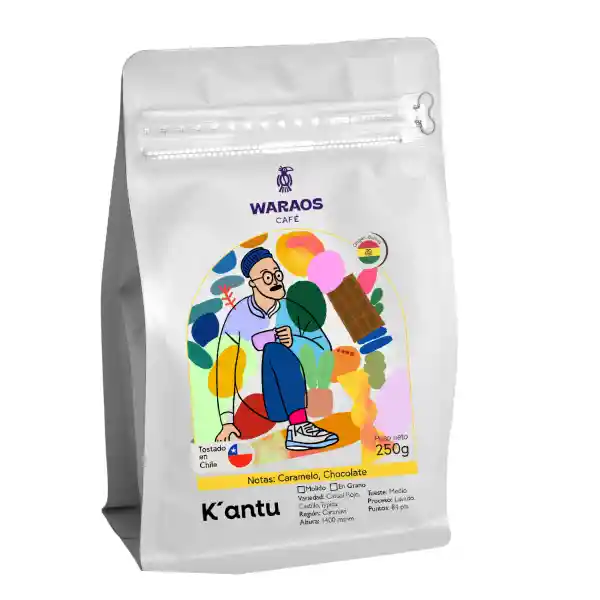 Waraos Café K´antu - 250g - En Grano