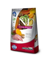 N&d - Tropical Selection Gato Adulto Pollo, Cereales Y Fruta Tropicales 1.5kg
