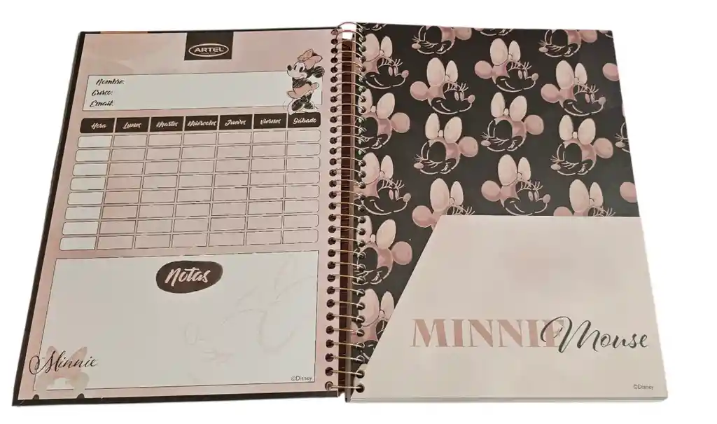 Cuadernos Triple Materia Disney 150 Hjs Minnie Mouse Disney