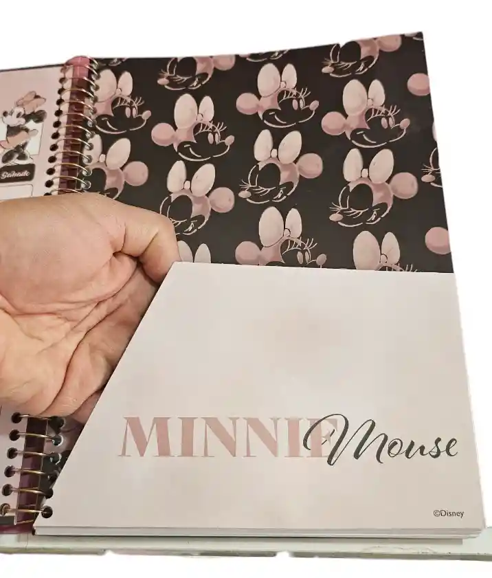 Cuadernos Triple Materia Disney 150 Hjs Minnie Mouse Disney