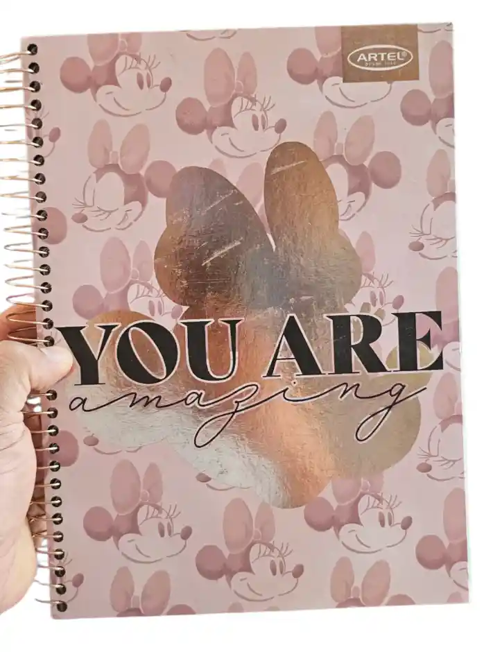 Cuadernos Triple Materia Disney 150 Hjs Minnie Mouse Disney