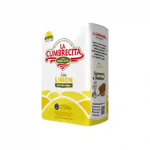 Yerba Mate La Cumbresita Sabor Limón