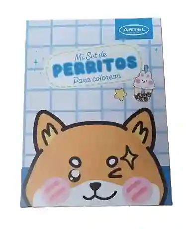 Mi Set De Perritos Para Colorear Artel