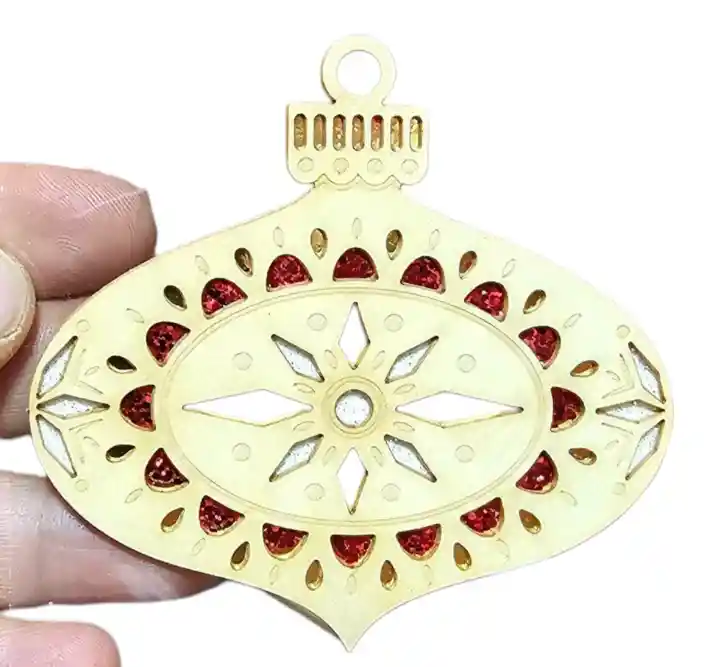 Ek Success Ornamento De Madera Adhesivo