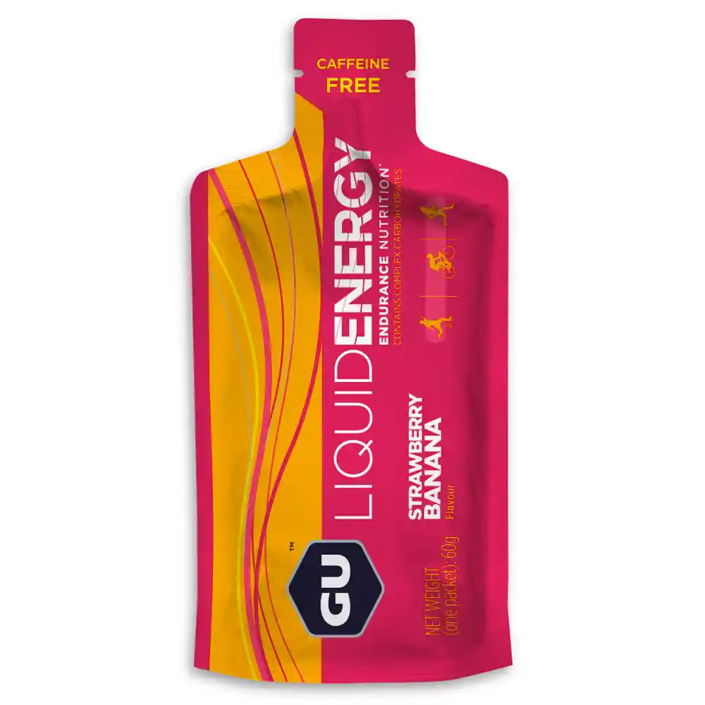 Liquid Energy Gel 60g Strawberry Banana Gu