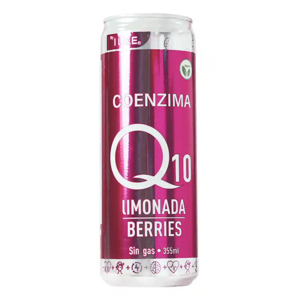 Limonada Con Coenzima Q10 Sabor Berries 355ml I Like