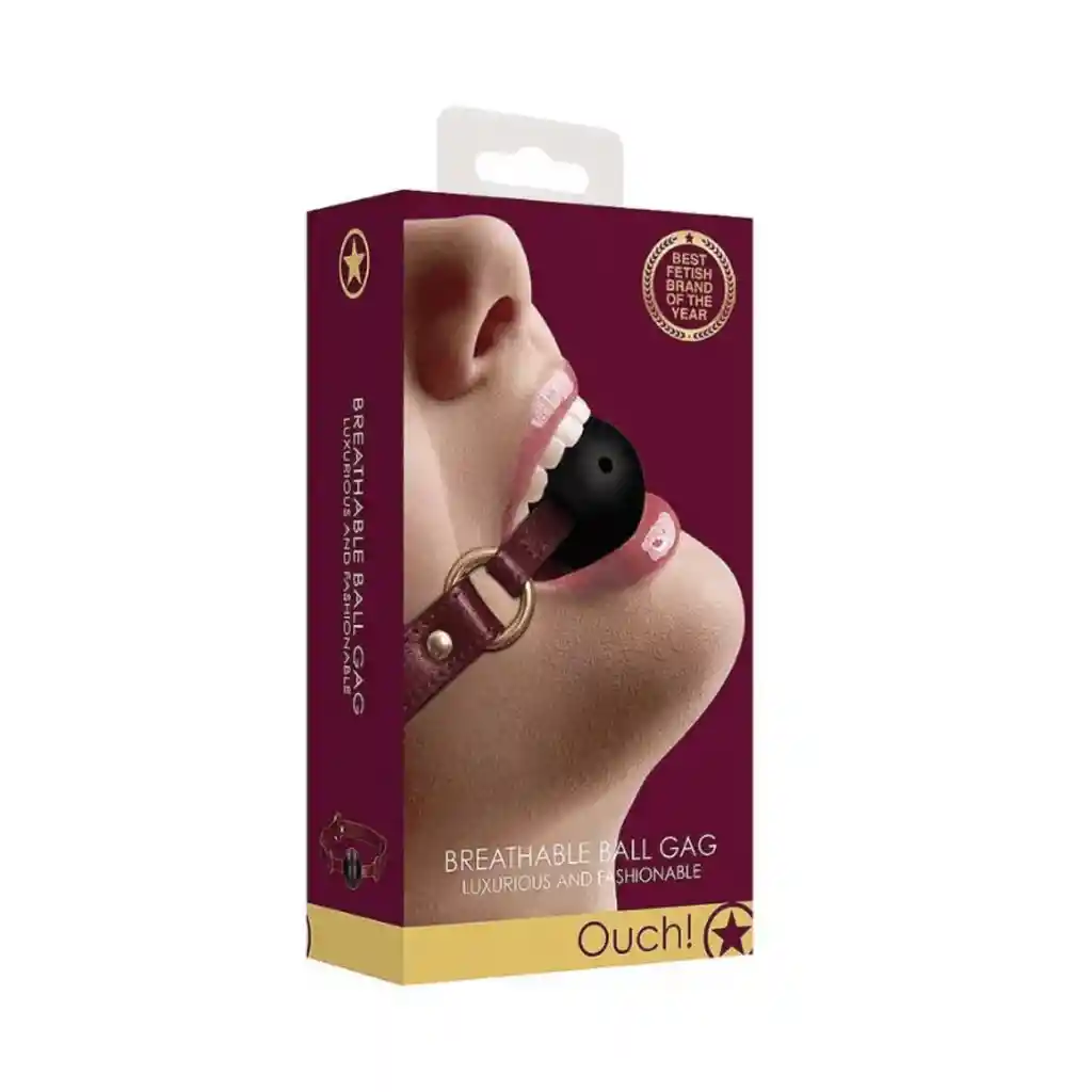 Mordaza Halo - Burgundy