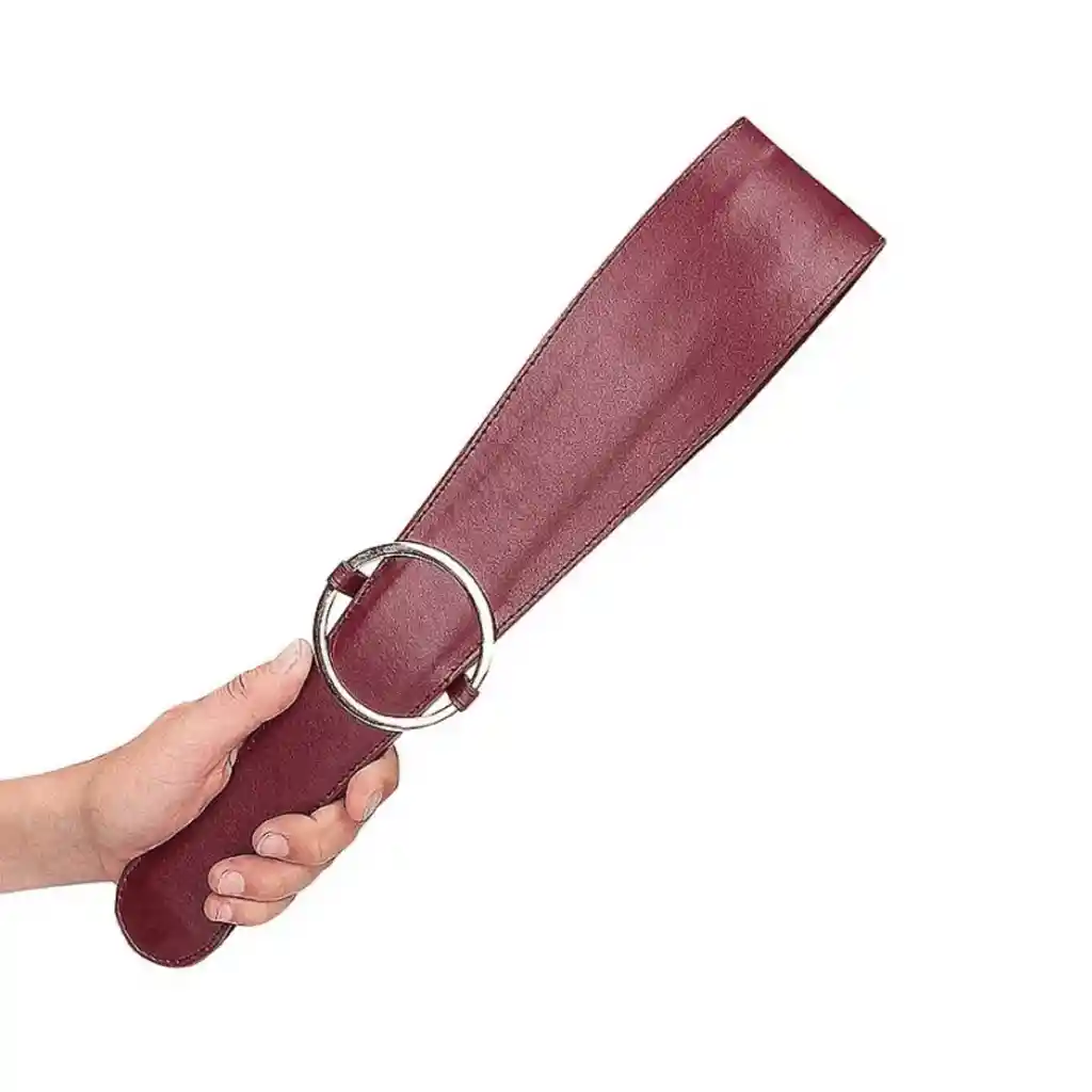 Látigo Tipo Cinturón Halo - Burgundy