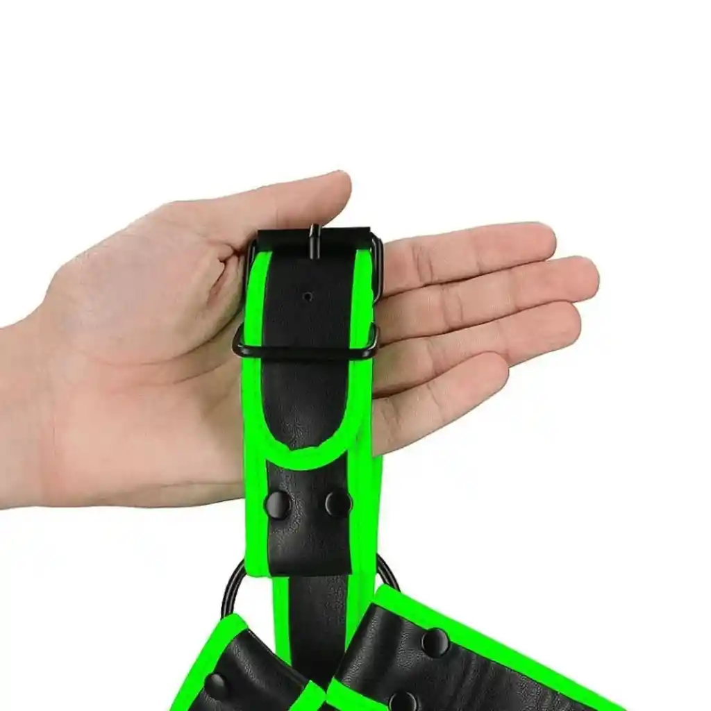 Arnés Bulldog Glow In The Dark S / M