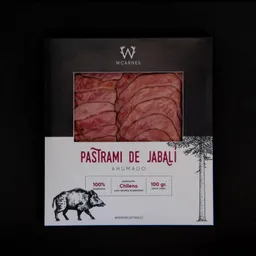 Pastrami De Jabalí 100 Grs, W Carnes