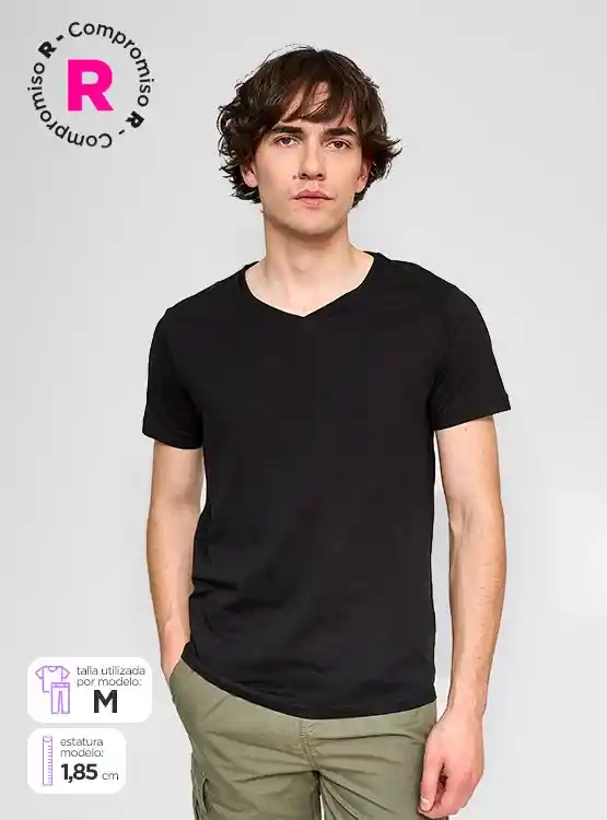 Polera Mc Vinny Inx Ttemp Negro L