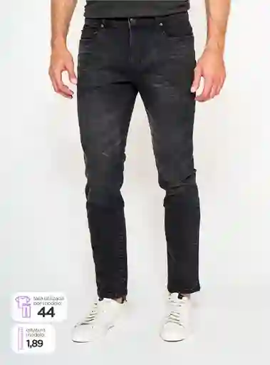 Jeans Jimmy Skn Rlw Noos Negro 42