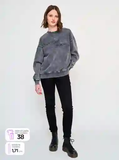 Jeans Bas Tyra Inx Ess Tt Negro 42