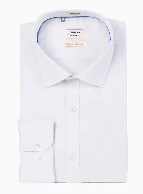 Camisa Arrow Ml Bl S/b 3425 3a Blanco 16