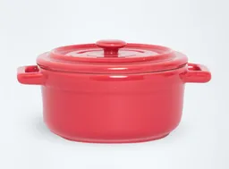 Ramequin Rojo Cer Red Pasta