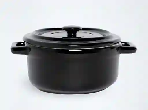 Ramequin Negro Cer Red Pasta