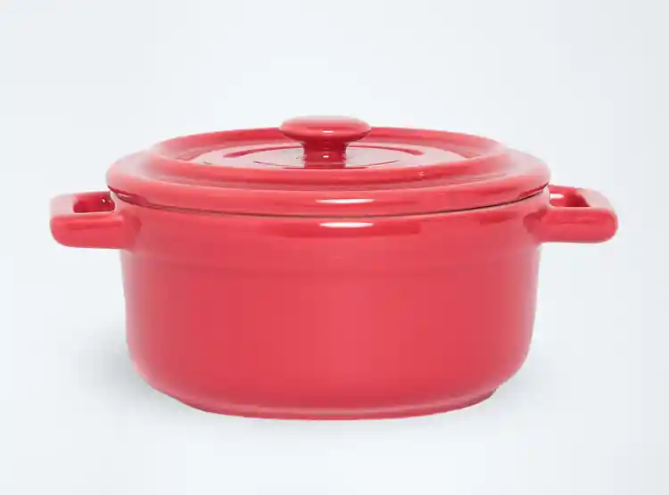 Ramequin Rojo Cer Red Pasta