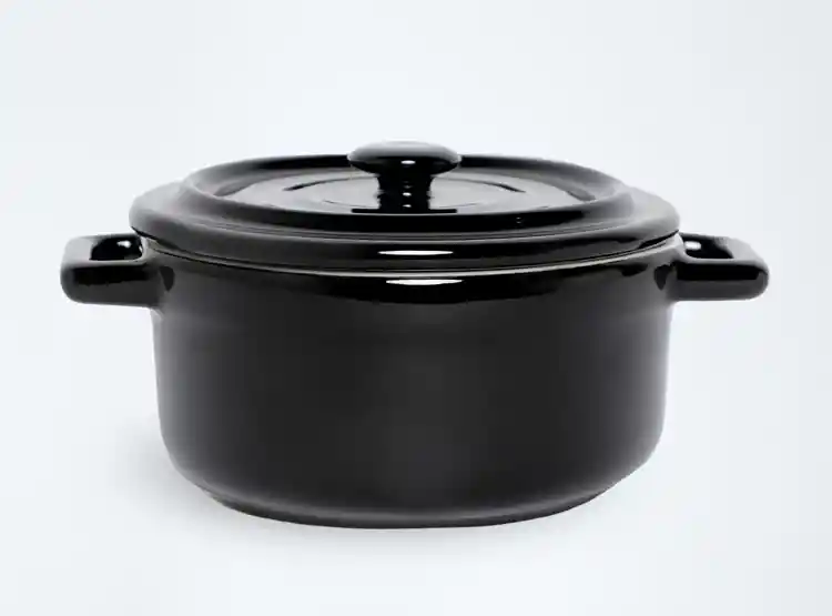 Ramequin Negro Cer Red Pasta