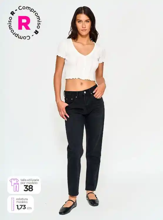 Jeans Moda Mom Inx Tt Maren 42