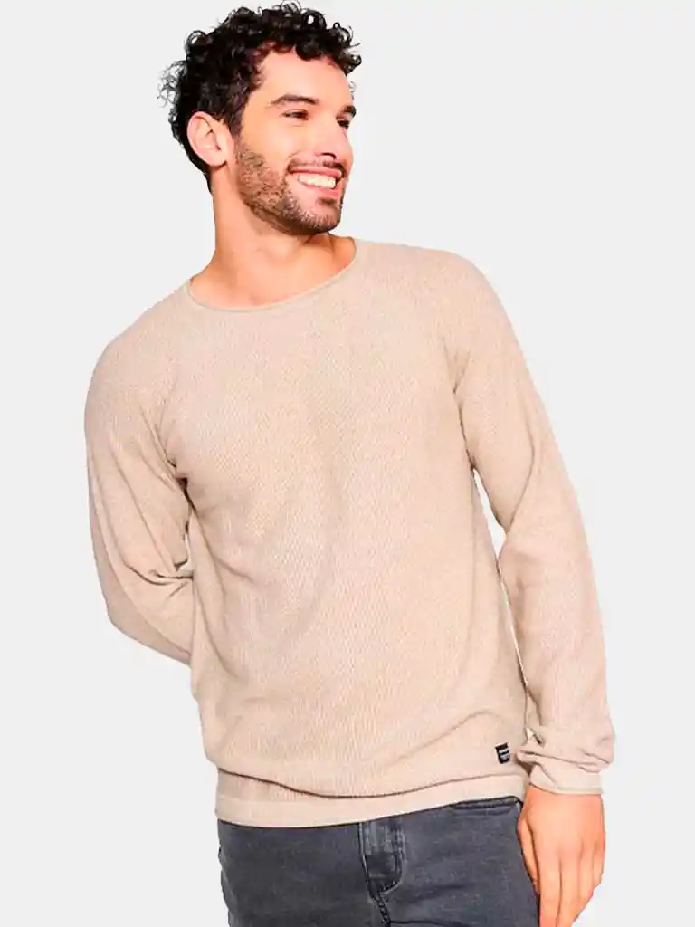 Sweater Alfa Bb2 Tt Beige Xl.