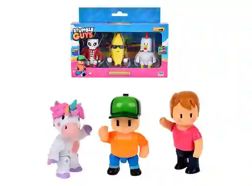 Pack 3 Figuras 8 Cms Articuladas