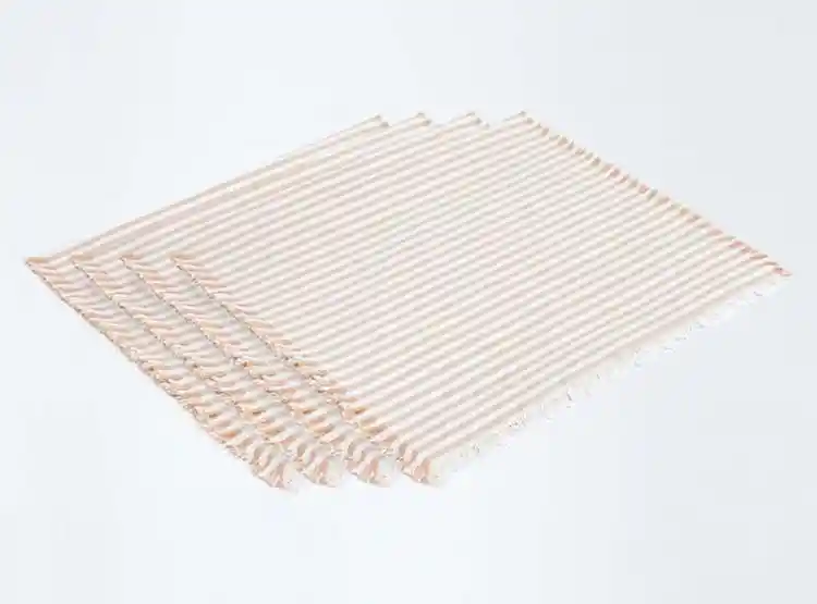 Setx4 Ind Taupe Rayas