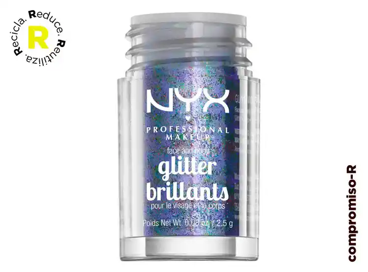 Glitter Face Body Violet Tu