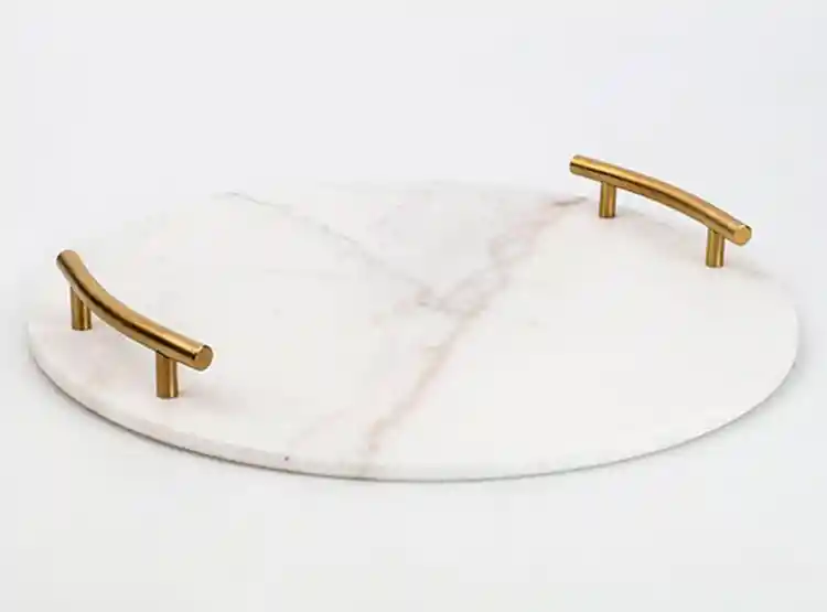 Tabla Red Marmol 40cm Asas Gold