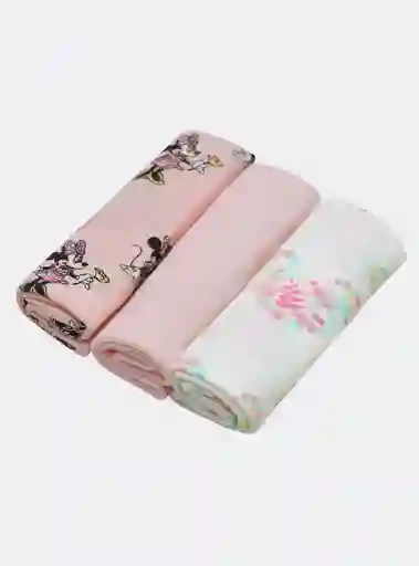 Tutos X 3 Minnie Rosado T/u