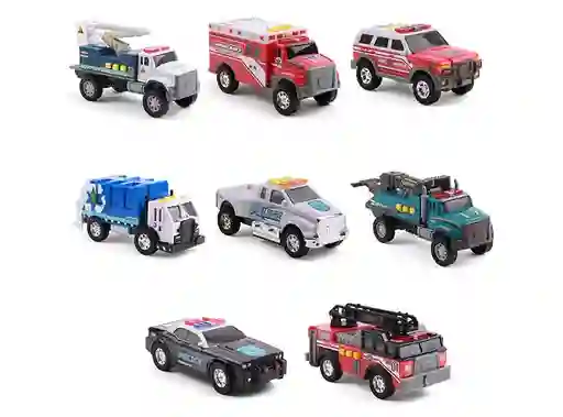 Vehiculos Con Luz Y Sonido Surtido