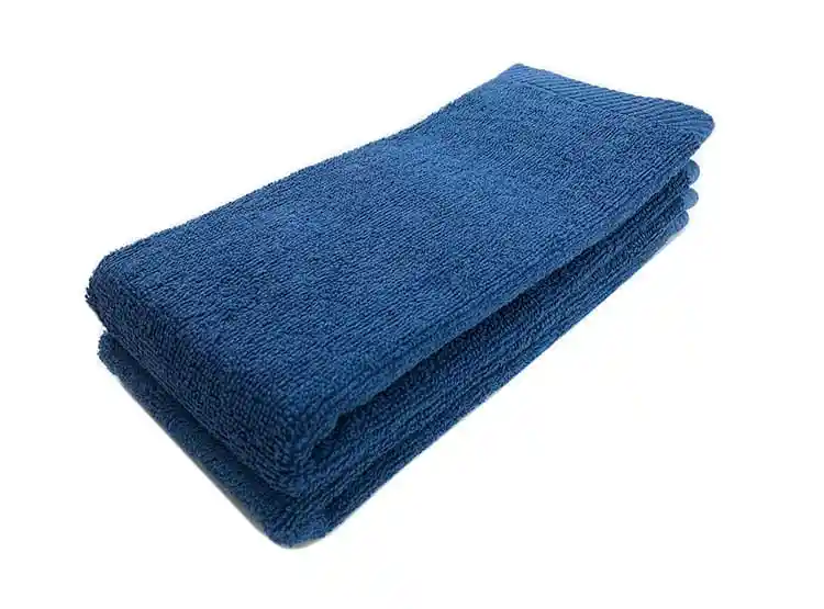 Set De Bano 2 Toallas Visita Azul