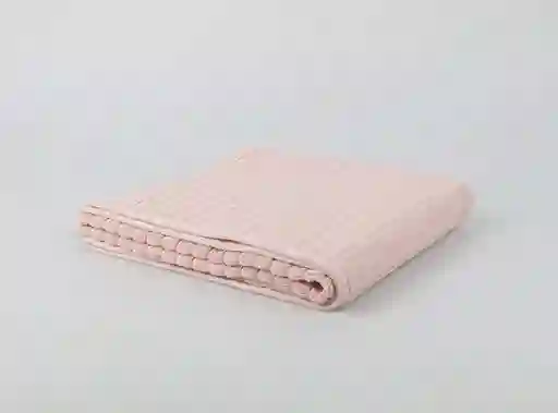 Toalla Bano Jacquard Palo Rosa