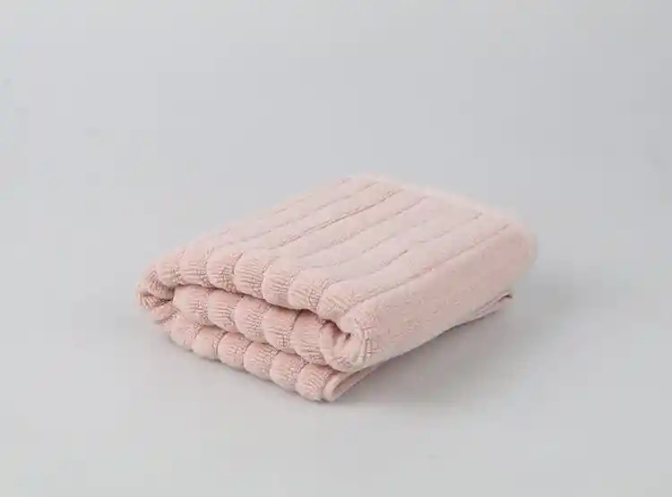 Toalla Mano Jacquard Palo Rosa