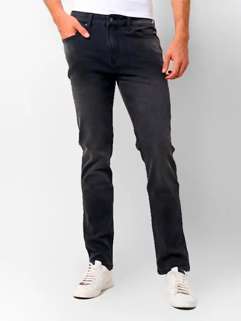 Jeans Slim Bas Mqs Ess Tt Negro 42