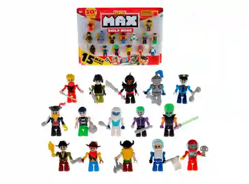 Set 15 Figuras Surtidas Max Build